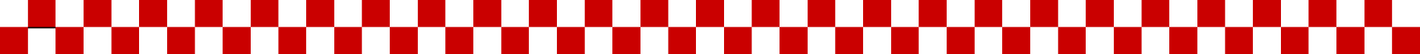 a red checkered divider.